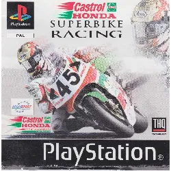 Jeu PS1 Castrol Honda Superbike Racing - Occasion Très Bon état