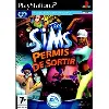 jeu ps2 les sims : permis de sortir