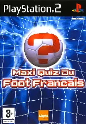 jeu ps2 maxi quiz du foot français (playstation 2)