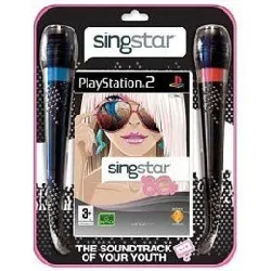 jeu ps2 pack singstar '80s + micros ps2