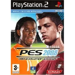 jeu ps2 pro evolution soccer 2008 - pes 8