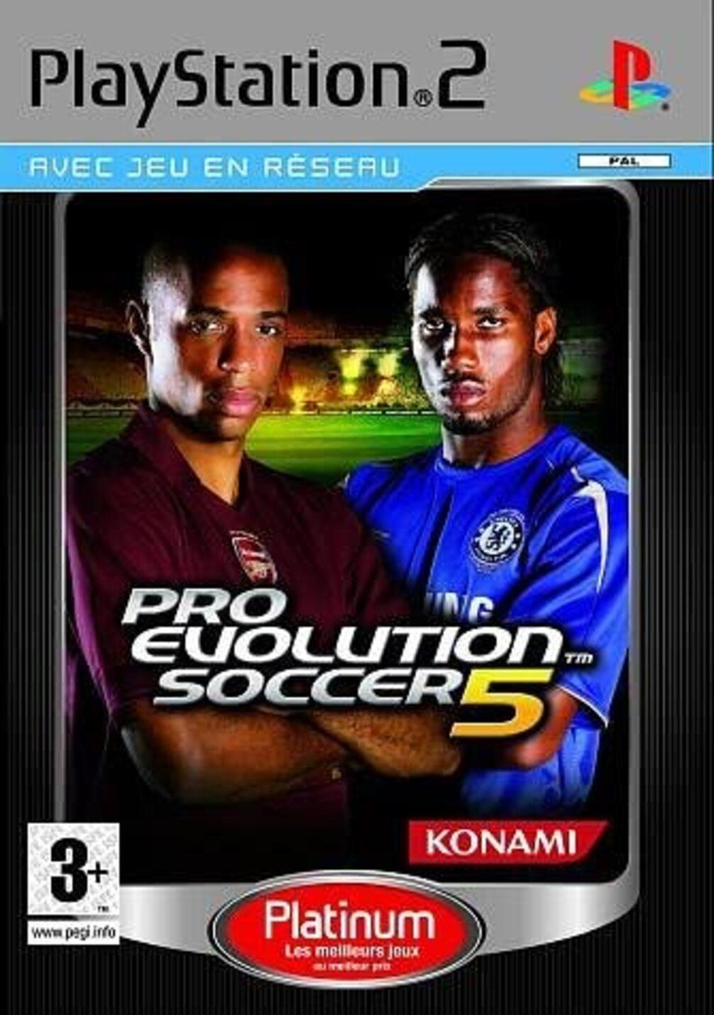 Jeu PS2 Pro Evolution Soccer 5 : Platinum Edition