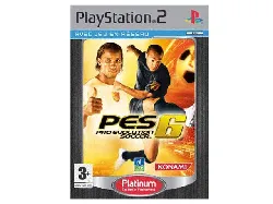 jeu ps2 pro evolution soccer 6 (platinum) (playstation 2)
