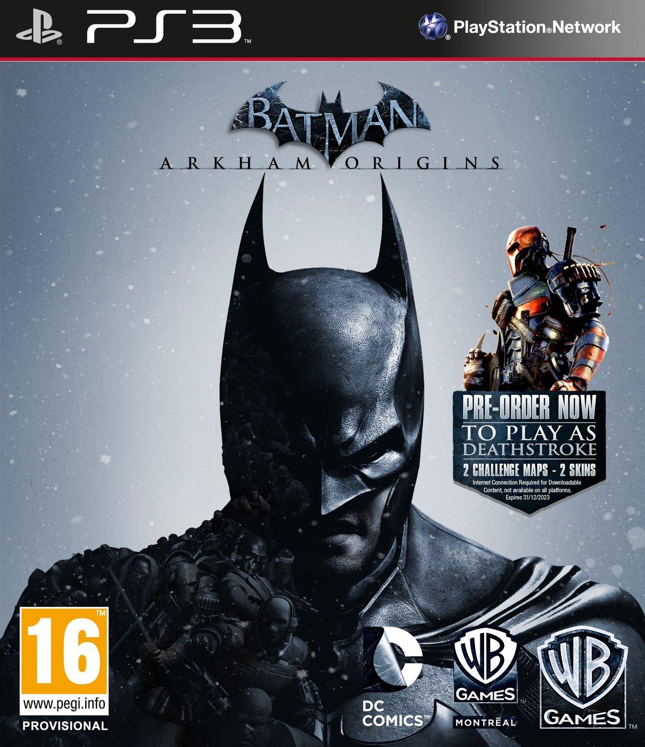Jeu PS3 Batman Arkham Origins