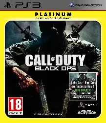 jeu ps3 call of duty black ops platinum