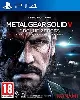 jeu ps4 metal gear solid v - ground zeroes