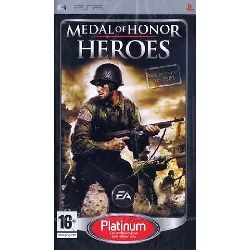 jeu psp medal of honor heroes - platinum