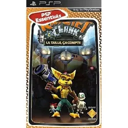 jeu psp ratchet & clank - la taille ça compte - essentials