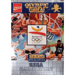 jeu sega game gear gg olympic gold barcelona 92