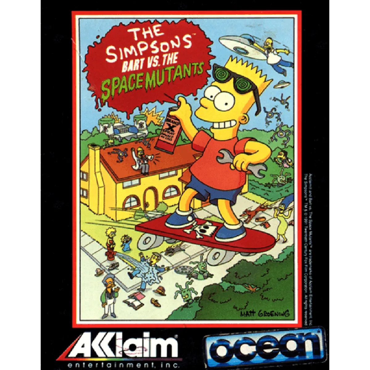 THE SIMPSONS BART vs. The Space Mutants - SEGA Megadrive Mega Drive Complet PAL EUR 62,95 - FR