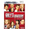 jeu wii grey's anatomy - le jeu wii