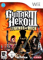 jeu wii guitar hero iii: legends of rock guitare