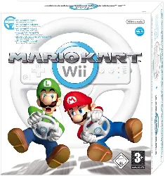 jeu wii mario kart wii + volant wii wheel