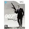 jeu wii quantum of solace wii
