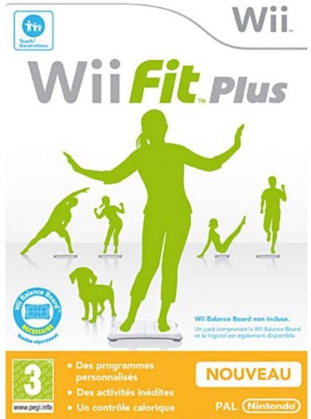 Jeu WII Wii Fit Plus (jeu seul)