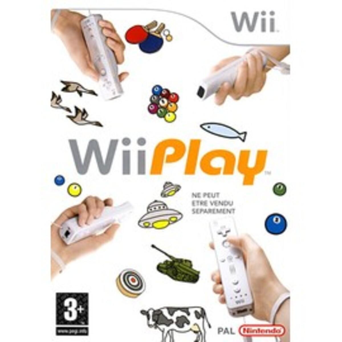 Jeu Wii Wii Play (jeux seul)