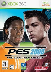 jeu xbox 360 pes 2008 : pro evolution soccer