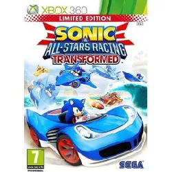 jeu xbox 360 sonic & all - stars racing : transformed - édition limitée