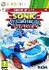 jeu xbox 360 sonic & all - stars racing : transformed - édition limitée