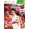 jeu xbox 360 top spin 4