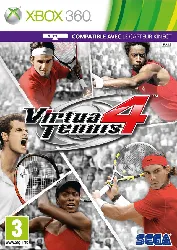 jeu xbox 360 virtua tennis 4 (compatible avec le capteur kinect)