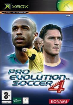 Jeu XBox Pro evolution soccer 4 - Pes 4