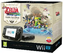nintendo wii u - premium pack - console de jeux - full hd, 1080i, hd, 480p, 480i - noir - the legend of zelda wind waker hd