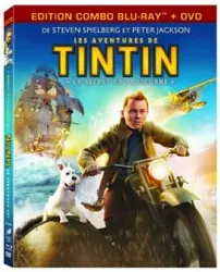 blu-ray les aventures de tintin : le secret de la licorne - combo blu - ray + dvd