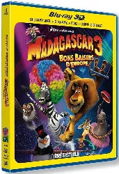 blu-ray madagascar 3 : bons baisers d'europe