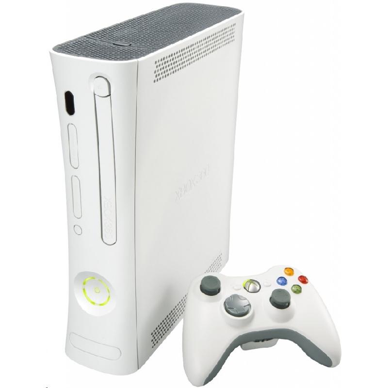 Console Microsoft Xbox 360 Arcade/Core System avec une manette 