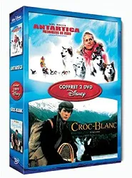 dvd antartica, prisonniers du froid / croc blanc - coffret 2 dvd