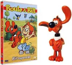 dvd boule & bill : bill superstar (inclus 1 figurine bill)