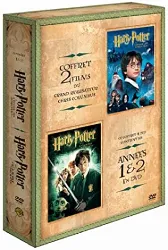 dvd coffret harry potter 2 dvd : harry potter i, l'ecole des sorciers / harry potter ii, la chambre des secrets