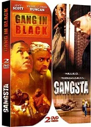 dvd gang in black + gangsta - pack