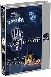 dvd gothika / terreur.com / identity - coffret flixbox 3 dvd