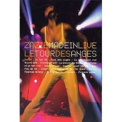 dvd zazie - made in live (le tour des anges)