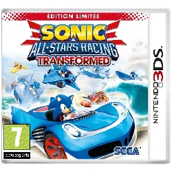 jeu 3ds sonic all stars racing transformed edition limitee