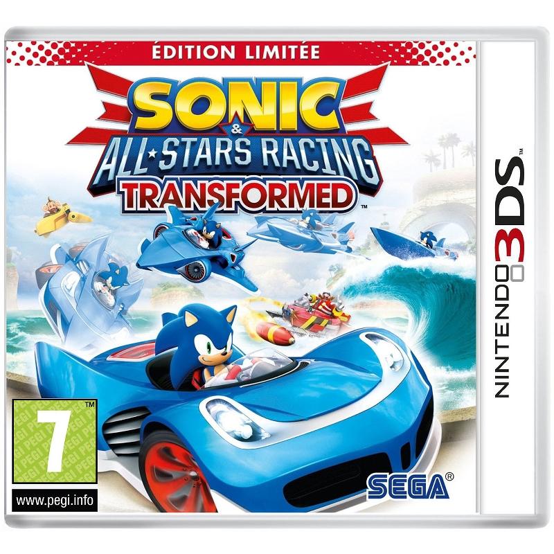 Jeu 3ds Sonic All Stars Racing Transformed Edition Limitee