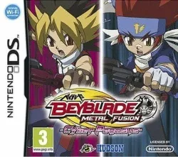 jeu ds beyblade - metal fusion + toupie