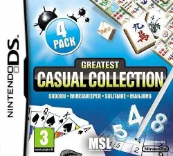 jeu ds greatest casual collection - sudoku - minesweeper - solitaire - mahjong