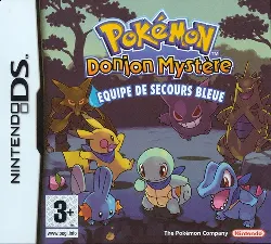 jeu nintendo ds pokemon donjon mystère - equipe de secours bleue (mystery dungeon blue rescue team)