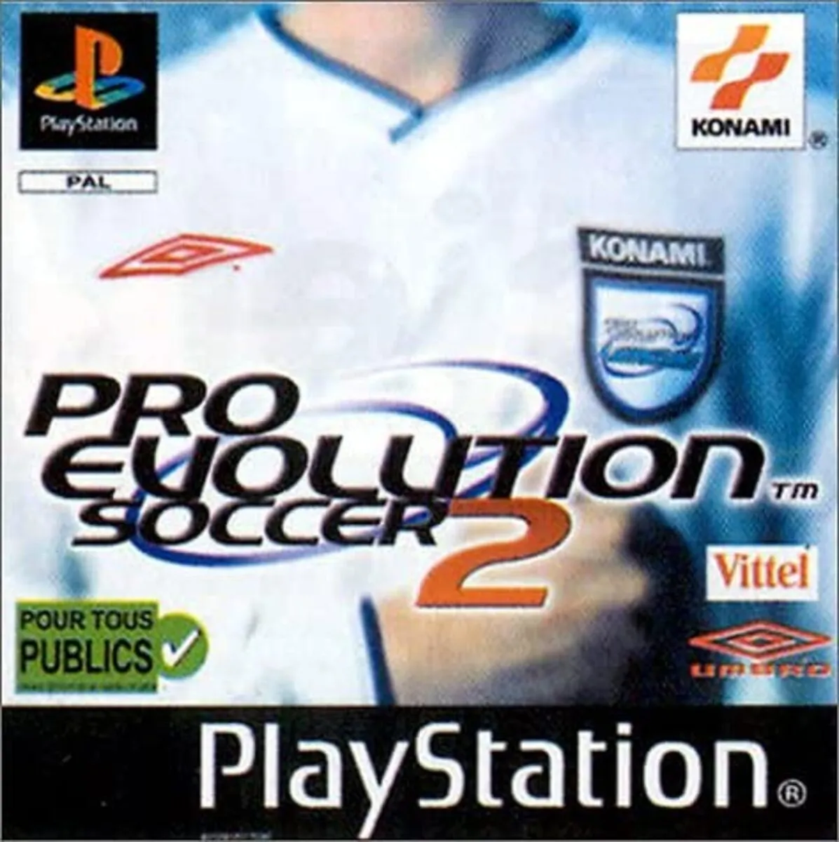 Jeu Pro Evolution Soccer Sur PS1 - Version Française, Complet, En Très Bon état