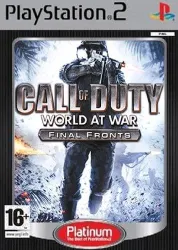 jeu ps2 call of duty : world at war - platinum