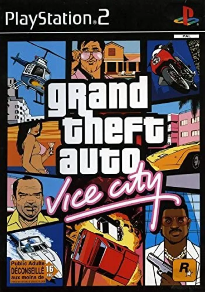 Jeu GTA San Andreas - PlayStation 2 - Édition Platinum - Bon état Complet