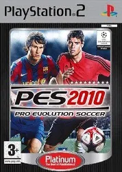 jeu ps2 pro evolution soccer 2010 - platinum - playstation 2