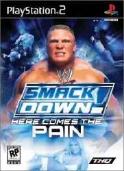 jeu ps2 smack down 'here comes the pain'