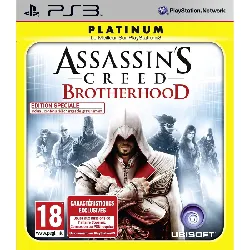 jeu ps3 assassin's creed brotherhood edition platinum