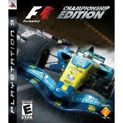 jeu ps3 formula one championship edition