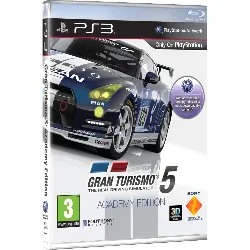 jeu ps3 gran turismo 5 - edition academy