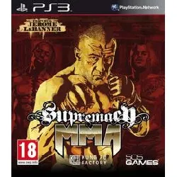 jeu ps3 supremacy mma ps3